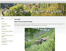 Tablet Screenshot of lafermeduboutdumonde.fr